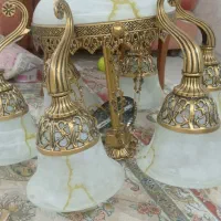 لوستر برنجی