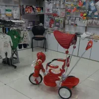 سه چرخه فلزی سایبان دار