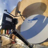 نصب انتن ثابت گردون و مرکزی رودهن پردیس دماوند