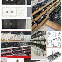 پک گاز توکار هود رومیزی سینک (باهم) شیرالات CW63