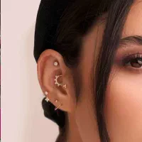 پرسینگ ابرو ناف گوش بینی فقط ۳۵۰در مطب پزشک