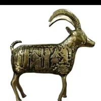 تندیس برنزی بز کوهی
