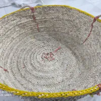 زنبیل«سبد» دست‌بافت برگ نخل