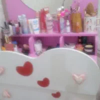 تختخواب ام دی اف و میز آرایشی در حد نونو