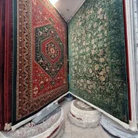 بلوچ فرش ۹ متری لاکی قرمز سبز طوسی نقد اقساط