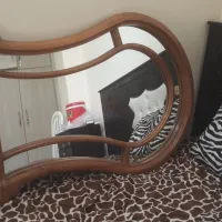 آیینه قاب چوبی