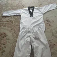 لباس تکواندو سایز ۳ مدل کبریتی