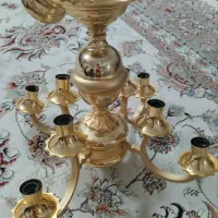 خریدوفروش انواع لوستر های آبکاری شده طلایی