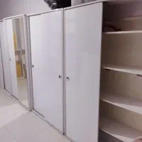 قفسه MDF درب دار