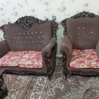 مبل هفت نفره و میز تلویزیون