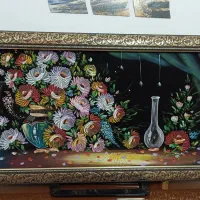 تابلو مخمل ونقاشی کار دست