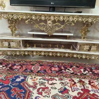 میز تلویزیون برنزی