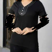 تی شرت وارداتی مشکی