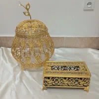 سطل زباله و جا دستمالی