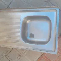 سینگ‌ظرفشویی تک قلو سالم بدون تا شدگی اماده