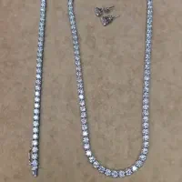 سرویس تنیسی بر پایه جواهر ۱۹ گرم قیمت تابلو +۱۴٪