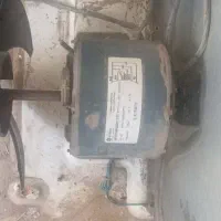 فن موتور کولر گازی پشت پنچره
