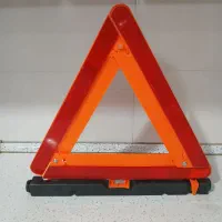 مثلث خطر خودرو شبرنگ دار جمع شو بهمراه کاور آچارو
