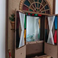 جاکلیدی|آینه|مشهد, طلاب|دیوار