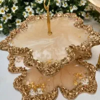 شیرینی خوری دو طبقه رزینی