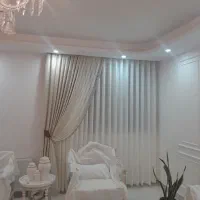 پرده تازه نصب شده
