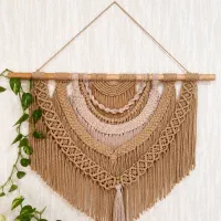 دیوارآویز مکرومه