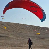 بال پاراگلایدر sup air چتر کمکی هارنس هلمت درحد اک
