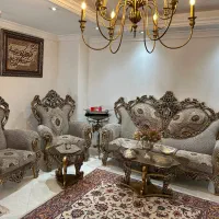 مبل استیل۹نفره به همراه غذاخوری