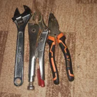 انبر دست و انبر قفلی و آچار فرانسه و آچار