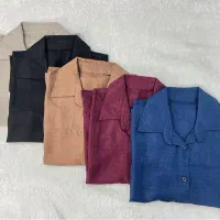 شومیز مانتویی در رنگبندی کامل