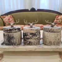 جاادویه سه تایی طرح گوزن با سینی