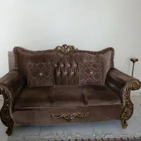 مبل راحتی هفت نفر کارکرده تمیز