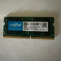 رم لپ‌تاپ crucial 3200 ddr4 32gb
