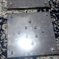 ۴ شاخه لوستر کریستالی نیاز به تعمیر