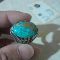 انگشترفیروزه نیشابوررکاب سلطان شناسنامه دار