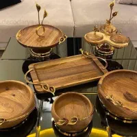 سرویس پذیرایی لیلیوم چوب گردو