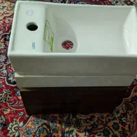 سنگ رو شویی با کمد ام دی اف