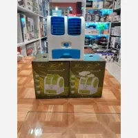 کولر آبی رومیزی مینی فن دار باتری خور و  USB خور