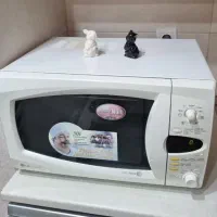 ماکروفر استفاده نشده الجی اصل کره مناسب جهیزیه