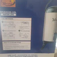 کلمن استیل ۱۰ لیتری نو داخل استیل