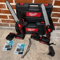 اره زنجیری شارژی 25 سانت براشلس میلواکی MILWAUKEE