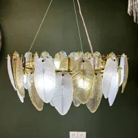 لوستر مدرن و جدید مدل روژان ۸ شعله