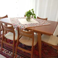 میز ناهارخوری ۶ نفره تمام راش