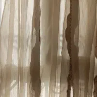 پرده حریر تردار جفت هرعدد 6یش متر