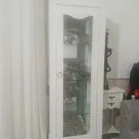 بوفه سفید تمیز و نو