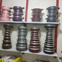 سرویس قابلمه چدن و گرانیتی و جاروبرقی