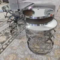 جلو مبلی و عسلی استیل