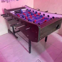 فوتبال دستی تاشو پایه فلزی قابل حمل