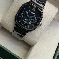 ساعت مچی کاسیو مربعی طرح سه موتور/تخفیف جشنواره