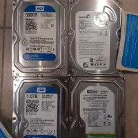 هارد ۱ترابایت وسترن و ۵۰۰ گیگ وسترن و سیگیت